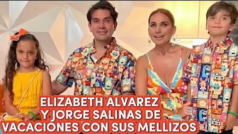 ELIZABETH ALVAREZ Y JORGE SALINAS, de vacaciones c...