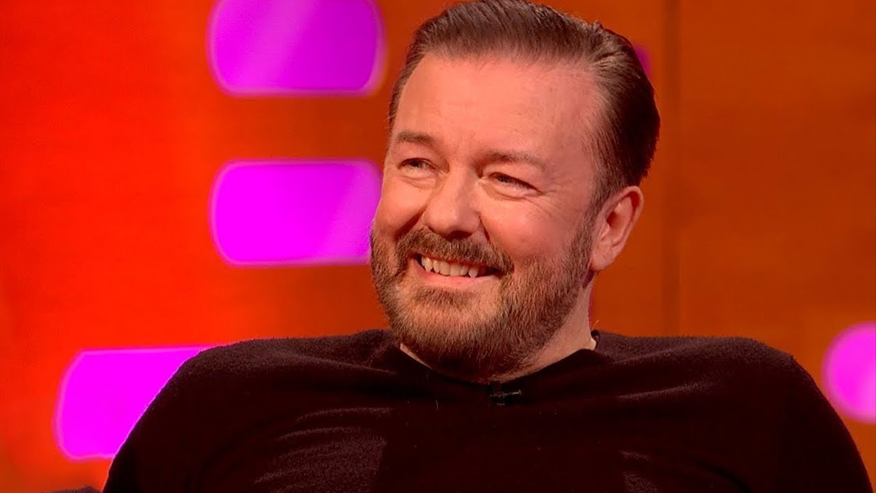 Ricky Gervais Funniest Talk Show Moments - YouTube