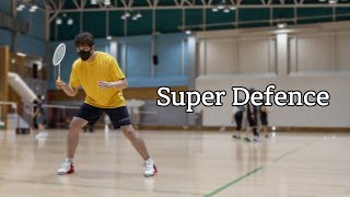 BADMINTON | Super Defense "that easy?"