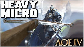 HEAVY MICRO! | AoE4 | Grubby