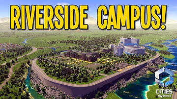 Crafting the Perfect University Campus in Cities Skylines 2!
