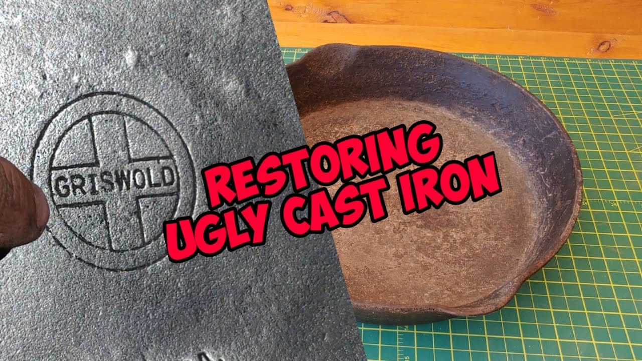 Griswold Cast Iron Skillet Resto Project, If I could only h…