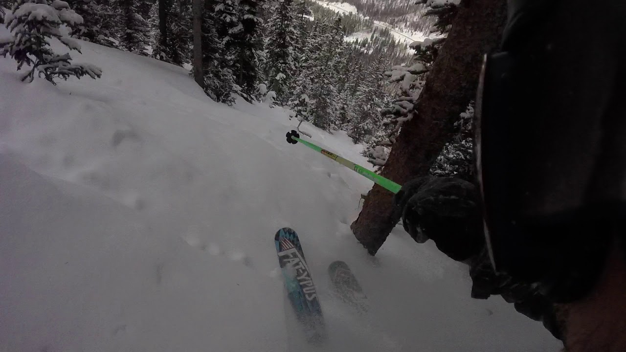 Arapahoe Basin Steep gullies skiing YouTube