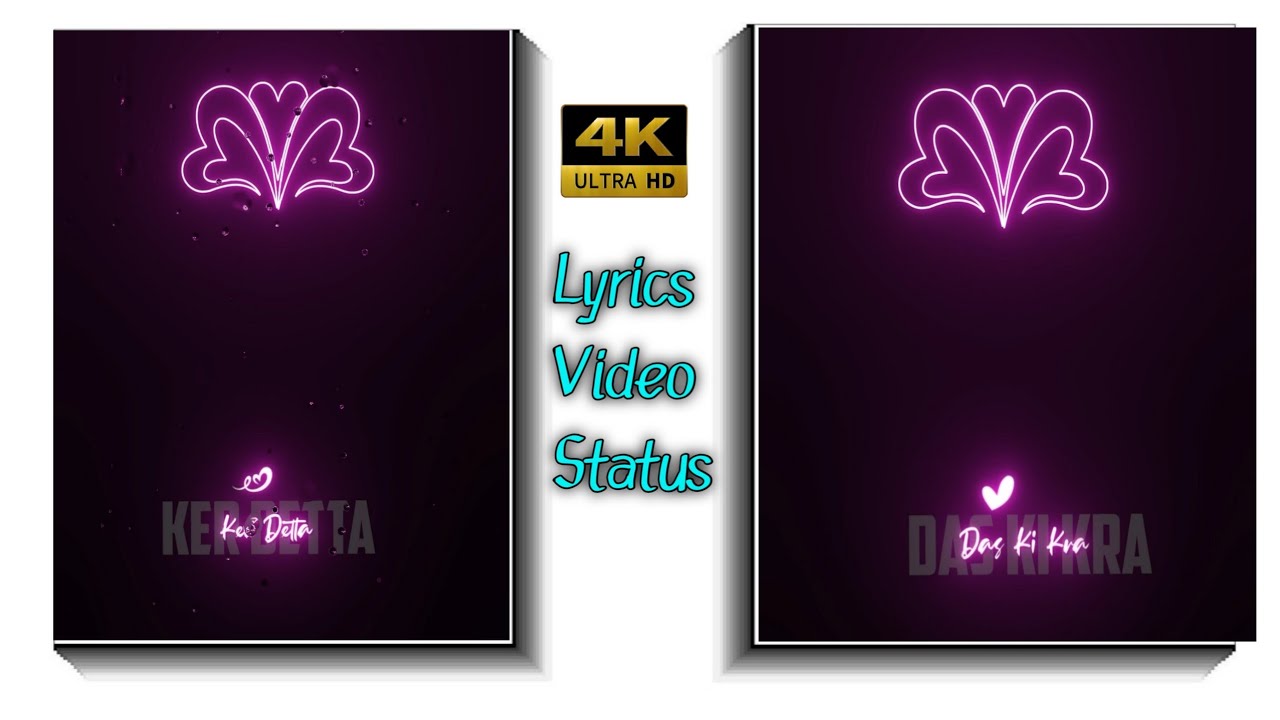 Lyrics video status 🥰Rain drop video status 🥰 Glow Text status 🔥