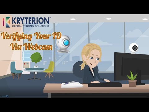 Kryterion Online-Proctored Exams: Verifying Your ID Via Webcam