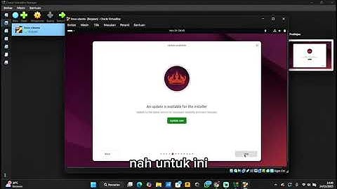 Tutorial menginstall linux menggunakan virtual box oracle