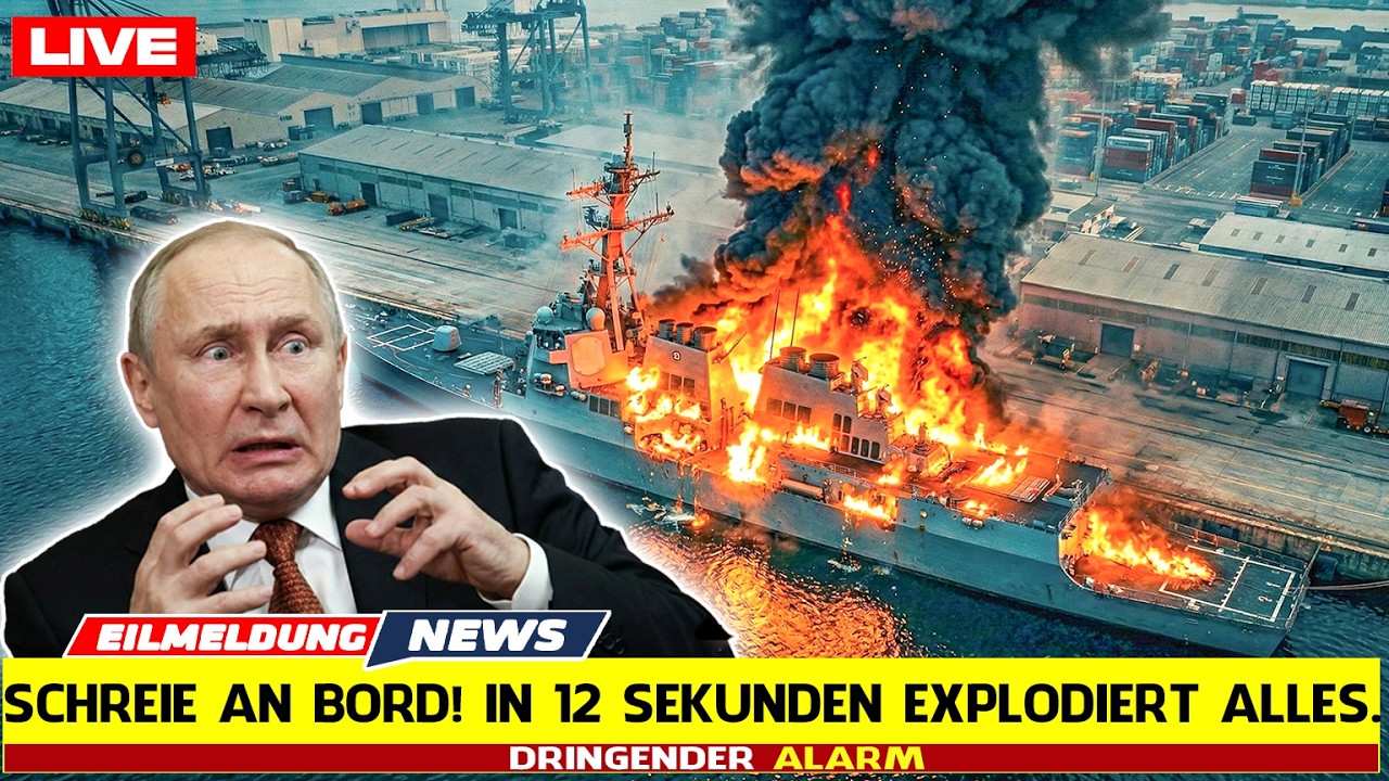 RUSSEN-DESASTER! DER 12-SEKUNDEN-TRICK: Eine Drohne vernichtet ganze Crew.