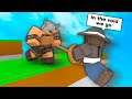 I trolled everyone with the LASSO in Roblox Bedwars..