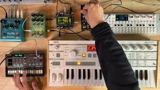 Gentle Ambient Electronica with microKORG S and OP-1 field | Something New 2026-04-05 by atnr