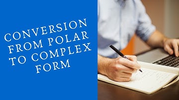 Conversion from Polar to Rectangular form || Using fx-991 ES plus calculator and manually