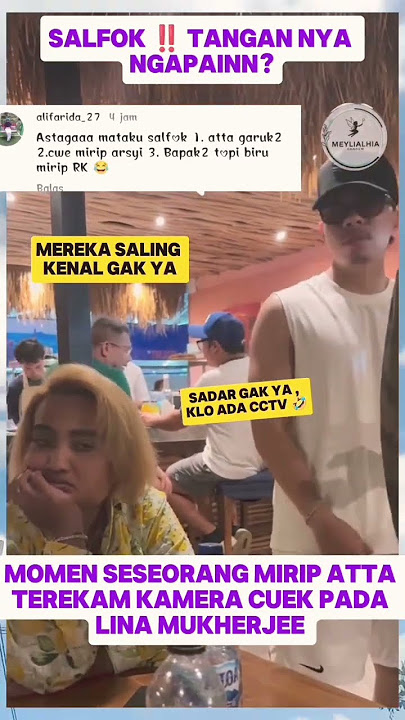 Netizen Heboh! Sosok Mirip Atta Terekam Dekat Lina Mukherjee,Tangan Garuk-Garuk Bikin Gagal Fokus ‼️