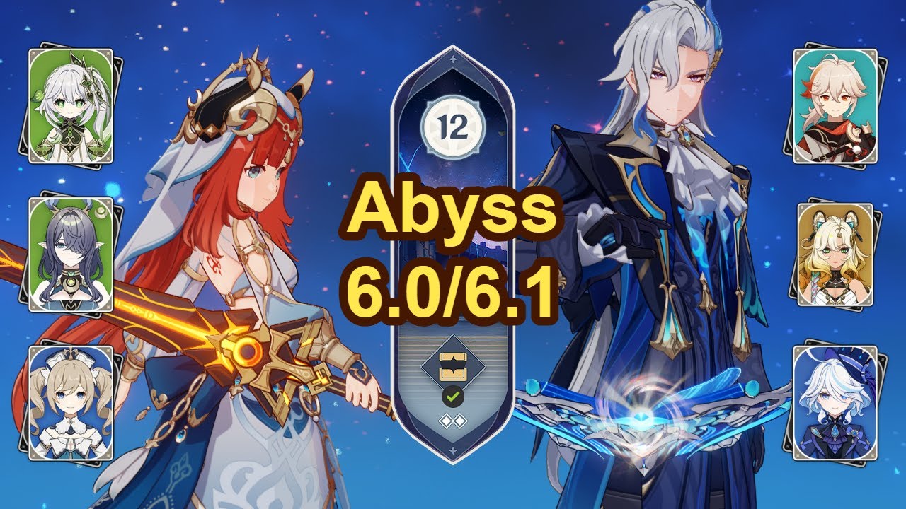 Nilou | Neuvillette | Spiral Abyss 6.0/6.1 | Genshin Impact