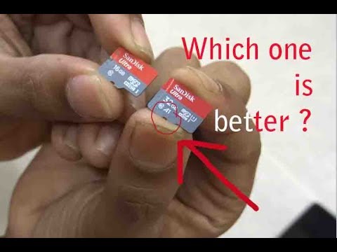 Sandisk A1 Ultra Class 10 32gb Vs Normal Class 10 Microsd Unbox Speed Test Which One Is Better Youtube