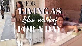 I Lived As Blair Waldorf For A Day Birthday Shopping, Lunch & Breakfast At Tiffanys