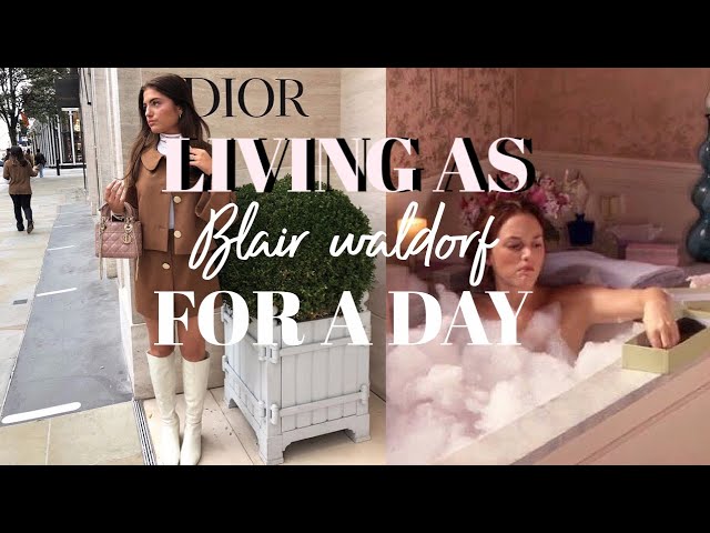 I Lived As Blair Waldorf For A Day!: Birthday Shopping, Lunch