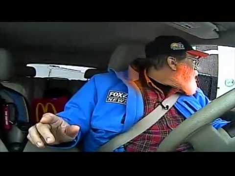 'Can I Get a Fish Sandwich?' Traffic Jam Jimmy Caught in the Drive-Thru During Traffic Report video