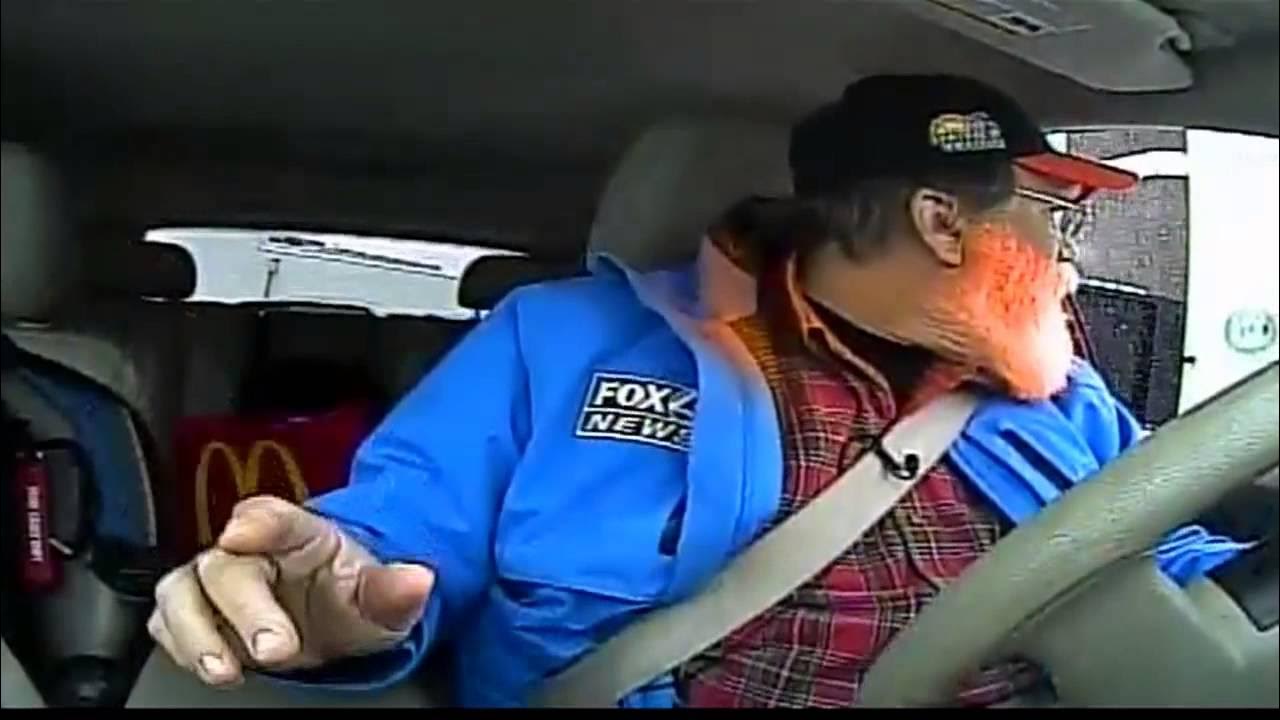'Can I Get a Fish Sandwich?' Traffic Jam Jimmy Caught in the DriveThru During Traffic Report