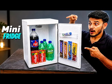 Build a Next-Level Mini Fridge 💯 % working 🔥
