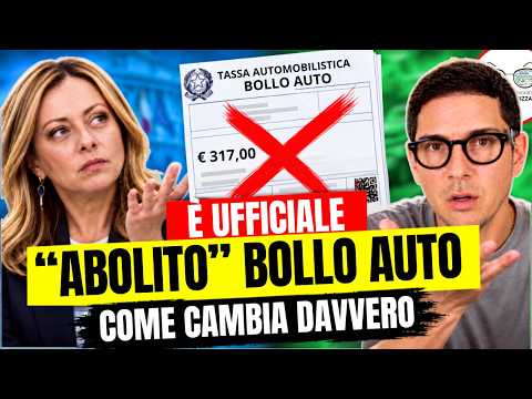 Video BOLLO AUTO ABOLITO !? Ufficiale TUTTO quello che C'È DA SAPERE ma OCCHIO alla Scadenza!
