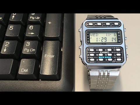 n*1様 80s 日本製 カシオ CASIO DATA BANK CD-401 CASIO CD-401 1984 VINTAGE ORIGINAL DATABANK WATCH MODULE 246 New