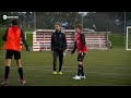 Formación • Escuela de Mareo, Real Sporting de Gijón: tarea 2x2 con comodines en profundidad