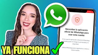 Como SOLUCIONAR ERROR DE Whatsapp Estilo Iphone y WhatsApp plus ✅ Necesitas la aplicación oficial by Marisol Sanchez 400,230 views 2 months ago 10 minutes, 53 seconds