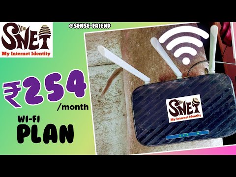 SNet Internet Plans | S Net Network | Starts at ₹254  per month