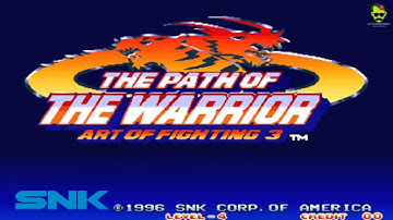 Art of Fighting 3 - Neo Geo Longplay [028] (Ultra HD)