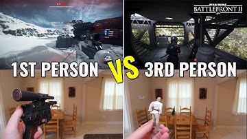 First Person vs Third Person - Why I Play Star Wars Battlefront 2 in First Person