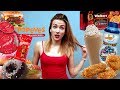 I ATE EVERYTHING I WANTED FOR ONE DAY | Holiday Edition | GIRL VS FOOD