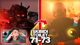 REACCIONANDO A SKIBIDI TOILET CAPITULO 71-73 | REACCION THEKALO