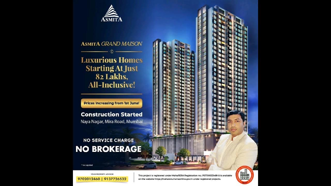 ASMITA GRAND MAISON Luxurious Homes Starting ₹ 82 Lacs AllInclusive