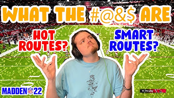 Using HOT ROUTES in Madden 22, Adjustments for Dummies Ep 2.