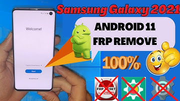 Samsung S10/S10+/Note 10/Note 10+ Frp Bypass Android 11 last Security 2021 Work 100% (2 method)