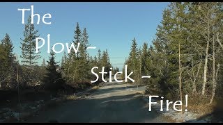 Plowstick fire - a different fire saw by NorwegianBushcraft 4,849 views 5 years ago 19 minutes