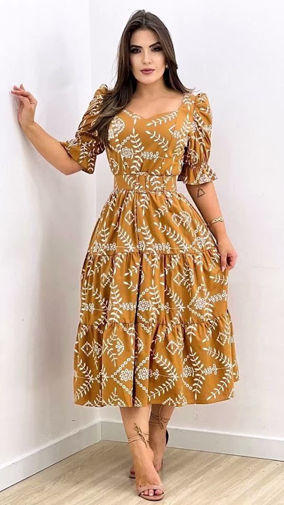 NUEVOS Y ESPECTACULARES ESTILOS  DE VESTIDOS MODERNOS //MODA CRISTIANA PARA MUJERES 30-40 AÑOS