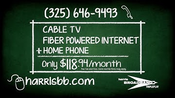 Harris Broadband Bundle and Save with TriplePlay