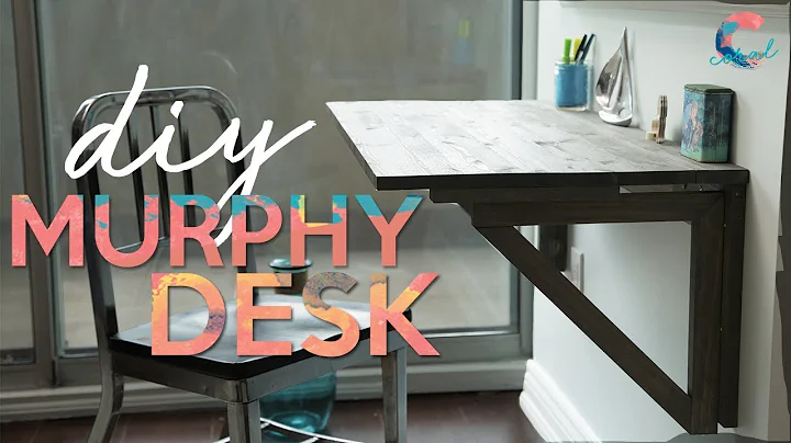 SAVE SPACE WITH THIS MURPHY DESK | COMPLETE TUTORIAL