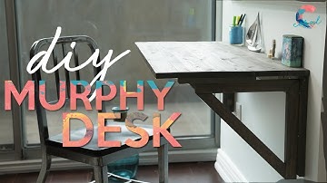 SAVE SPACE WITH THIS MURPHY DESK | COMPLETE TUTORIAL