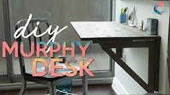 SAVE SPACE WITH THIS MURPHY DESK | COMPLETE TUTORIAL 