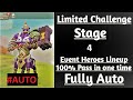 Tarkus Limited Challenge Stage 4 | Tarkus Past Stage 4 | August 2023 - Lords Mobile