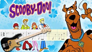 Scooby Doo Where Are You! (Theme Bass Tabs) By @ChamisBass