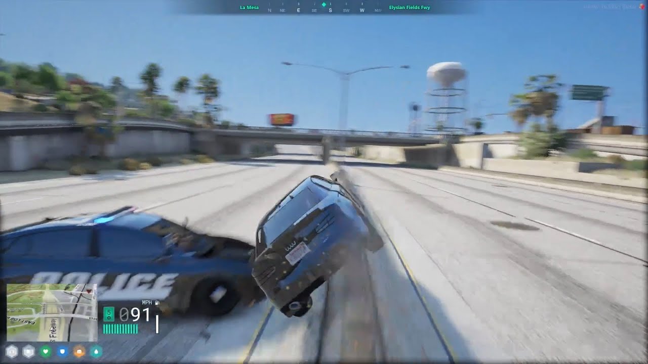 Lang Perform an Aggressive Block on the Cops & Can't Stop Laughing | Nopixel 4.0