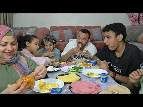 سحور يوم عرفات تعالي شوفوا بقى تسحرنا ايه وحكينا في حاجات كتير ما تضيعوش عليكم السحور الحلو ده
