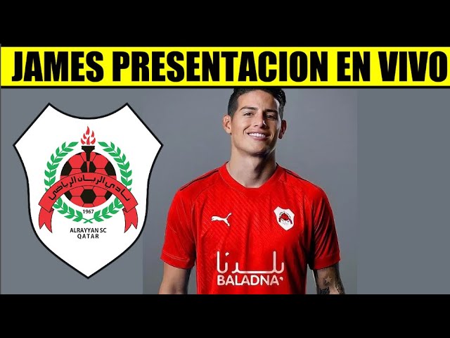James Rodriguez Es Oficial Hoy Nuevo Jugador Del Al Rayyan Youtube