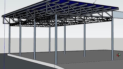 How I made This  Canopy - Easy and Best SketchUp Tutorial for Beginners (Part 1)