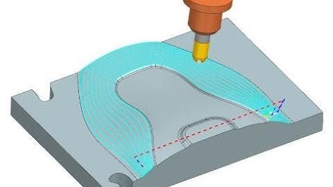 Guiding Curves Mid Pass Patterns in NX CAM