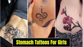 Here are some ideas for female belly tattoos