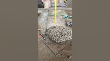 Slump Testing 200mm #youtubeshorts #shorts #short #concreteworker #construction #concrete