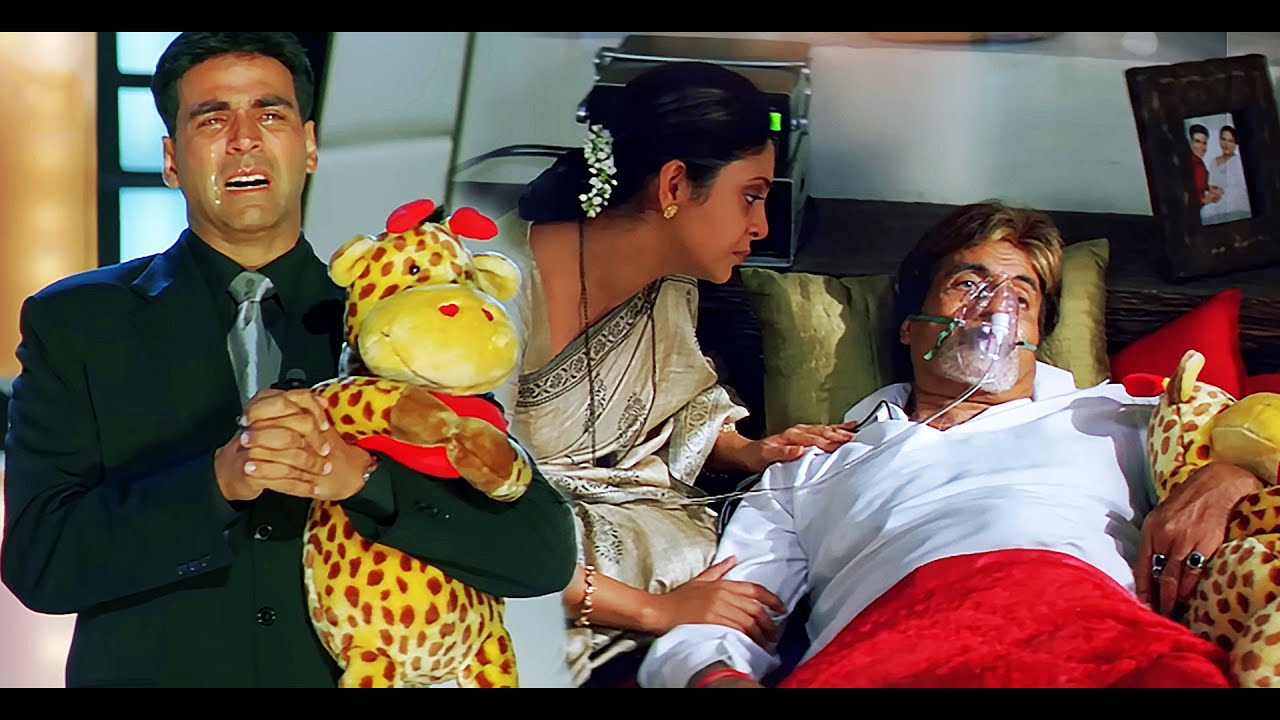 बाप ने मरते वक़्त बताया घर से क्यों निकाला था - Akshay Kumar | Amitabh Bachchan | Waqt - Climax